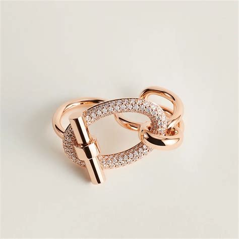 hermes chain ring|hermes adage double ring.